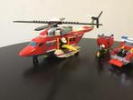 LEGO Brandweerhelikopter 7206 (compleet), Kinderen en Baby's, Speelgoed | Duplo en Lego, Ophalen of Verzenden, Zo goed als nieuw