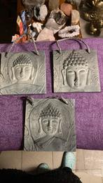 Trois carreaux de Bouddha, 15 x 15 cm, Enlèvement, Utilisé