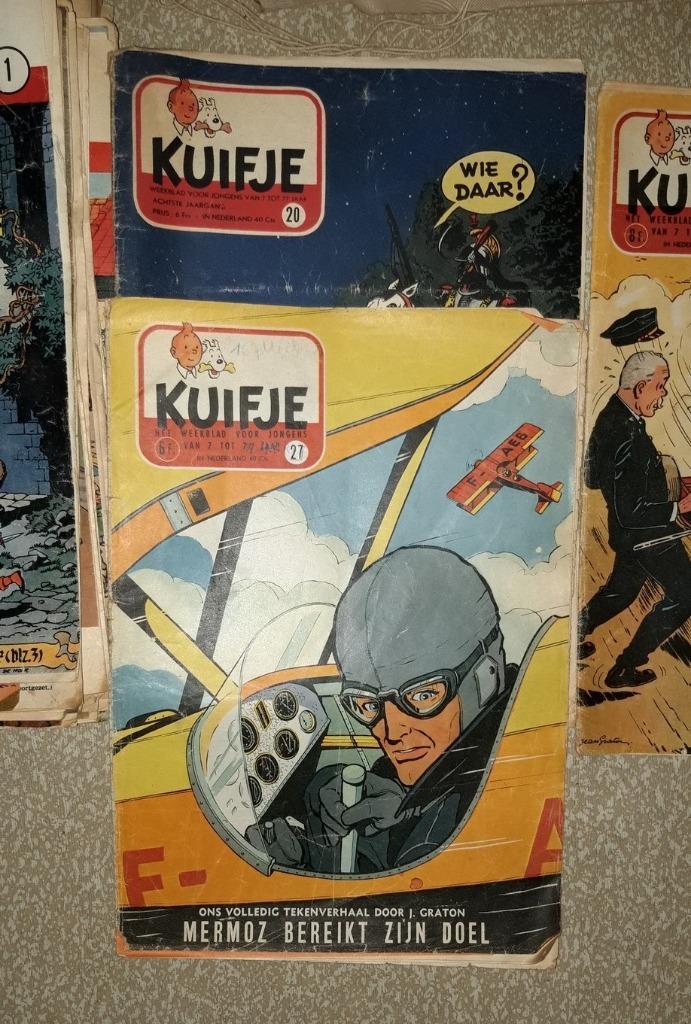 Weekblad KUIFJE 1951 tot 1966, Verzamelen, Stripfiguren, Gebruikt, Overige typen, Kuifje, Ophalen of Verzenden