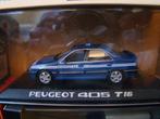 1/43 Norev Peugeuot 405 T16 police (zonder karton), Ophalen of Verzenden, Zo goed als nieuw, Auto, Norev