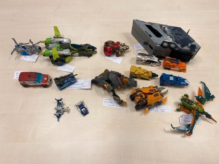 Transformers lot, Verzamelen, Transformers, Gebruikt, Overige generaties, Overige rassen, Ophalen of Verzenden