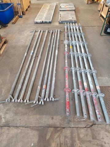 Échafaudage layher 15m2, Enlèvement, Utilisé