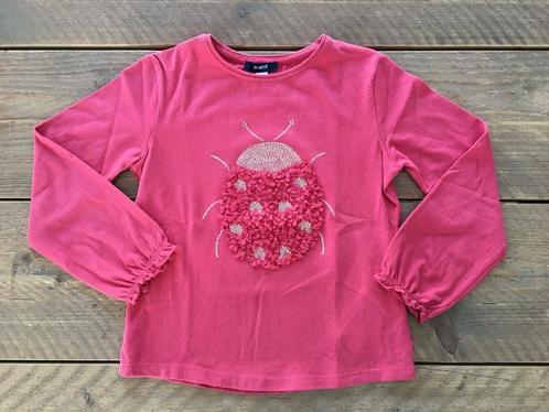 OKAIDI, roze longsleeve lieveheersbeestje maat 116, Kinderen en Baby's, Kinderkleding | Maat 116, Meisje, Shirt of Longsleeve