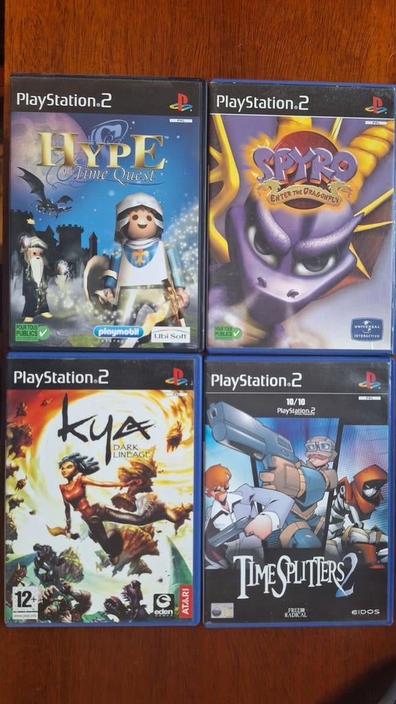 4 jeux ps2 playstation 2, Consoles de jeu & Jeux vidéo, Jeux | Sony PlayStation 2, Enlèvement ou Envoi