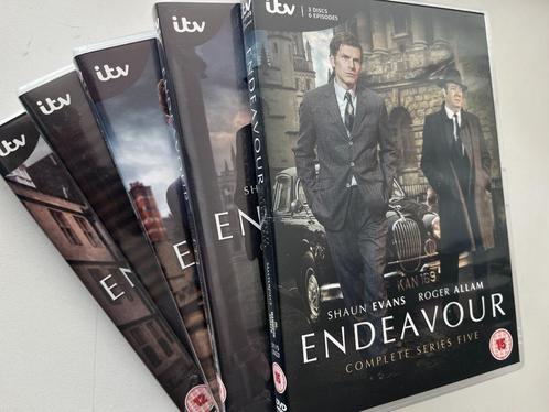 Endeavour - Complete Series 1-5 (Geen NL ondertiteling), Cd's en Dvd's, Dvd's | Tv en Series, Gebruikt, Boxset, Vanaf 16 jaar