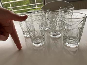 Lot de 6 verres 