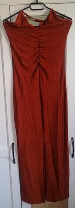 Super knappe goud/bruine halterjurk XS, Ophalen of Verzenden