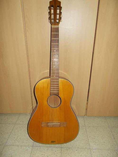Hofner 512 - old vintage 1950/60's guitar 3/4 - met draagtas, Musique & Instruments, Instruments à corde | Guitares | Acoustiques