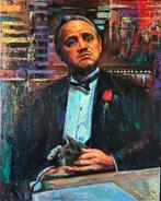 Alex L- The Godfather- Handgeschilderd (100%)- Origineel, Enlèvement ou Envoi