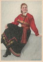 KLEDERDRACHT  NOORWEGEN, Verzenden, Ongelopen, Klederdracht