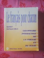 Grammaire "Le français pour chacun", 1993, Boeken, Gelezen, Non-fictie, Ophalen