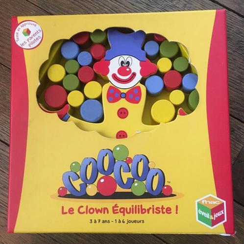 Le clown équilibriste CooCoo, Kinderen en Baby's, Speelgoed | Houten speelgoed, Gebruikt, Overige typen, Ophalen