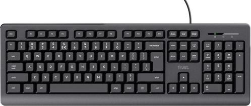 Trust Taro – Bedraad Toetsenbord – QWERTY – Zwart, Computers en Software, Toetsenborden