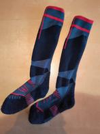 Blauwe skisokken wed'ze, maat 32/34, Kinderen en Baby's, Jongen of Meisje, Ophalen of Verzenden, Zo goed als nieuw, Sokken