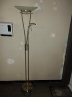 nr.147- Leeslamp, Huis en Inrichting, Lampen | Vloerlampen, Ophalen, Zo goed als nieuw, Glas