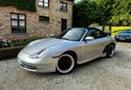 Porsche 911 996 CABRIO - BELG WAGEN - PORSCHE SERVICE - TOPC, Auto's, 4 zetels, Achterwielaandrijving, Zwart, 300 pk