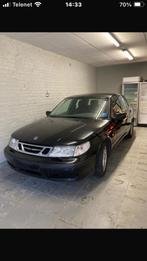 Saab 95 benzine  2000cc 5 versnellingen 1ste eigenaar, Auto's, Zwart, Zwart, Leder, Handgeschakeld