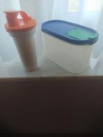 Drinkbeker met tuitje en ruimte spaarder allebei tupperware, Huis en Inrichting, Keuken | Tupperware, Ophalen, Zo goed als nieuw