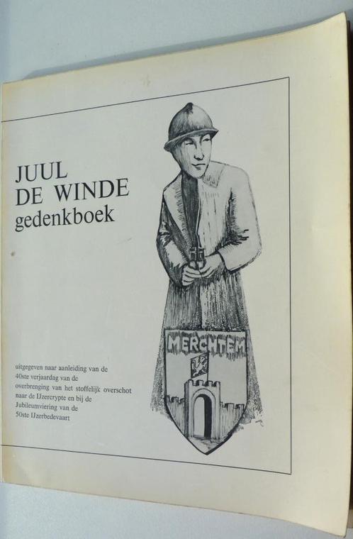 Juul De Winde, gedenkboek., Livres, Guerre & Militaire, Enlèvement ou Envoi