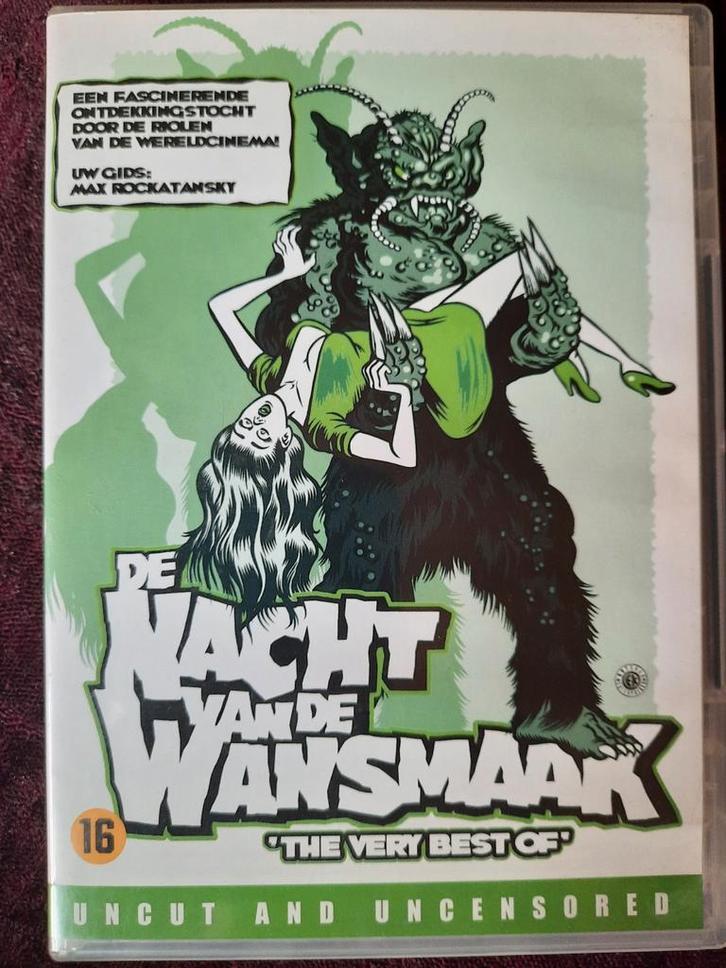 De Nacht van de wansmaak , very best uncut uncensored, Cd's en Dvd's, Dvd's | Horror, Zo goed als nieuw, Ophalen of Verzenden