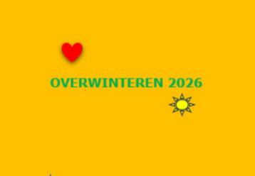 OVERWINTEREN 2025 - 2026, Vakantie