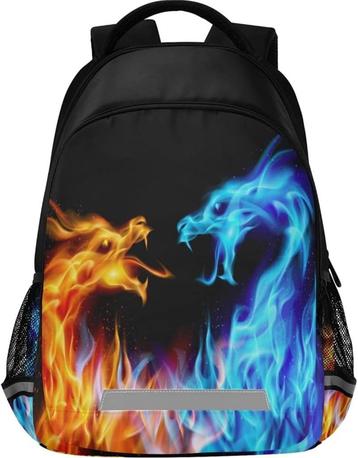 Fire Dragon rugzak (jongen/meisje) beschikbaar voor biedingen
