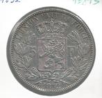 13813 * LEOPOLD I * 5 frank 1852, Postzegels en Munten, Verzenden, Zilver