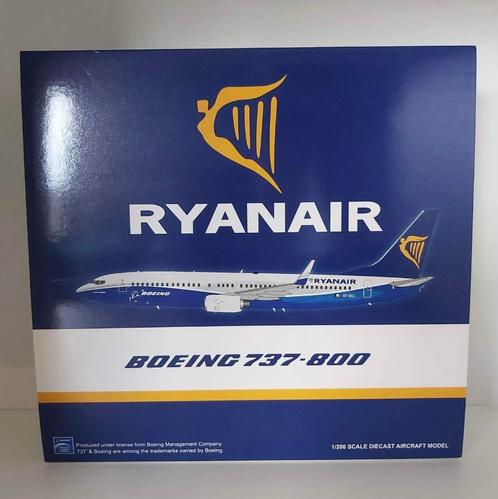 JC Wings Ryanair B737-800 « Couleur Boeing House » Livrée « , Collections, Aviation, Neuf, Modèle réduit, Enlèvement ou Envoi