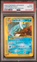 Vaporeon split earth psa 8 1st edition, Ophalen of Verzenden