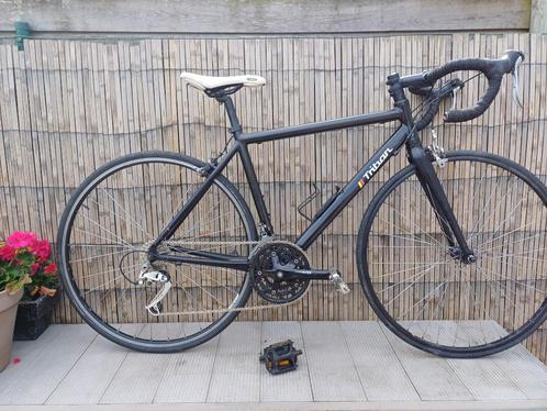 Racefiets Triban unisex maat 50, Fietsen en Brommers, Fietsen | Racefietsen, Zo goed als nieuw, Meer dan 20 versnellingen, 28 inch