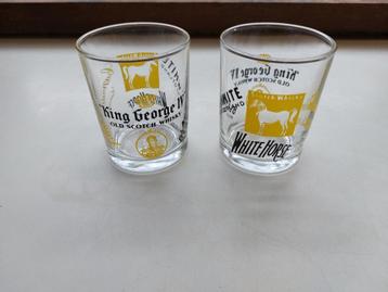 Duo de verres à whisky anglais beschikbaar voor biedingen