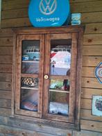 Hangkast vitrine 60cm op 80cm, Antiek en Kunst, Ophalen