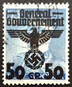 Großdeutsches Reich: General Gouvernement overdruk 1940, Timbres & Monnaies, Timbres | Europe | Allemagne, Autres périodes, Affranchi