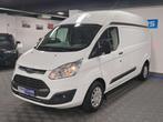 Ford Transit Custom MAXI * L2H2 (1m80) * 3 pl * CUIR + NAVI, Auto's, Voorwielaandrijving, Gebruikt, Euro 6, 4 cilinders