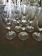 9 flûtes à champagne (hauteur 15,5 cm) pour 5 euros, Maison & Meubles, Enlèvement, Verre