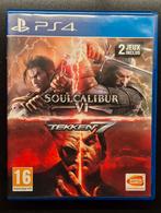 SoulCalibur VI & Tekken 7 - PS4, Enlèvement ou Envoi, 2 joueurs, Combat, À partir de 16 ans