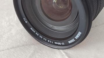 Sigma 17-50mm F2.8 for nikon (f-mount)  beschikbaar voor biedingen