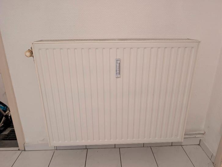 Verwarmingsset: Vaillant ecoTEC plus 30kW + 7 raditoren, Doe-het-zelf en Bouw, Sanitair, Gebruikt, Overige typen, Chroom, Koper