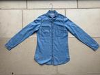 Lichtblauw gecentreerd dames jeanshemd, maat: small, Kleding | Dames, Blauw, Ophalen of Verzenden, Zo goed als nieuw