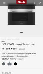 Miele four vapeur DG 7240, Electroménager, Enlèvement, Neuf, Vapeur, Four