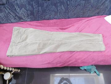 kledij heren broek lang geribbeld "zilton" w35/l36 beschikbaar voor biedingen