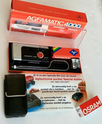 Agfa - Agfamatic 4000 pocket camera beschikbaar voor biedingen