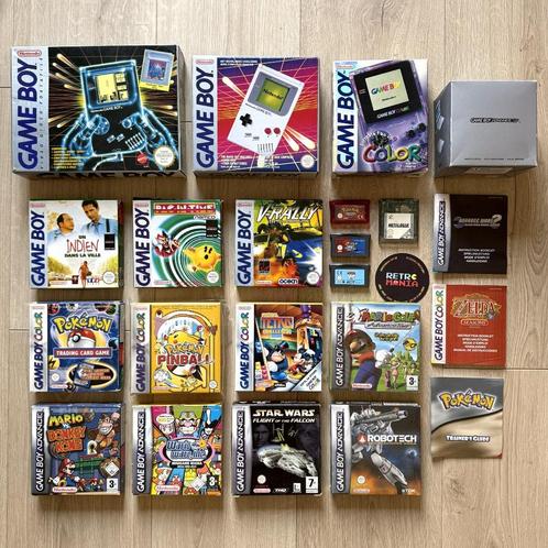 Nintendo Game Boy-consoles + spellen, Games en Spelcomputers, Games | Nintendo Game Boy, Zo goed als nieuw, Ophalen of Verzenden