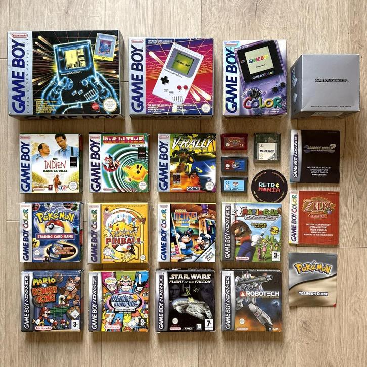 Nintendo Game Boy-consoles + spellen, Games en Spelcomputers, Games | Nintendo Game Boy, Zo goed als nieuw, Ophalen of Verzenden