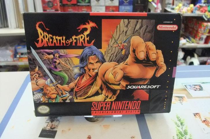 breath of fire snes ntsc, Games en Spelcomputers, Games | Nintendo Super NES, Gebruikt, Role Playing Game (Rpg), 1 speler, Vanaf 16 jaar