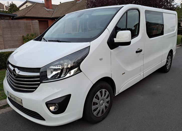Auto Opel Vivaro B sport lichte vracht - dubbele cabine, Auto's, Opel, Particulier, Vivaro, Achteruitrijcamera, Airbags, Airconditioning
