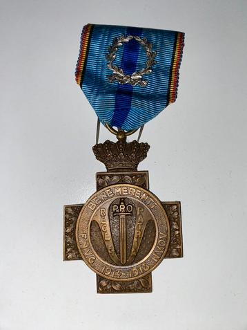 Medaille 94; 1914 1918 beschikbaar voor biedingen