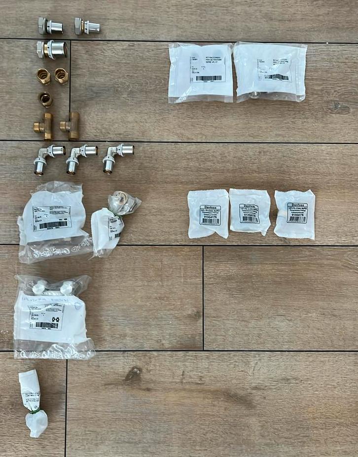 Begetube radiatorkoppelingen, Doe-het-zelf en Bouw, Verwarming en Radiatoren, Nieuw, Radiator, Ophalen of Verzenden