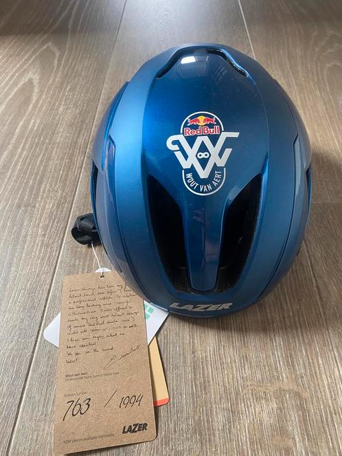 Lazer vento kineticore red bull Wout van Aert, Fietsen en Brommers, Fietsaccessoires | Fietshelmen, Nieuw, Ophalen of Verzenden