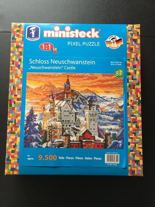 Ministeck “Schloss Neuschwanstein In Winter”, Hobby & Loisirs créatifs, Ministeck, Comme neuf, Coffret, Enlèvement ou Envoi